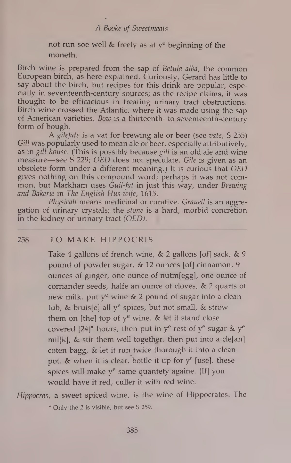 Printed page 385 containing Hippocris